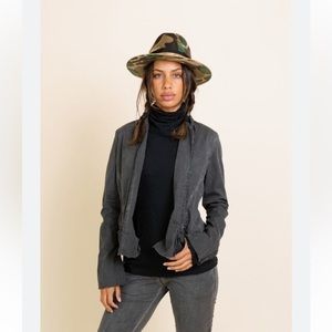 RW&Co soft grey blazer size 0